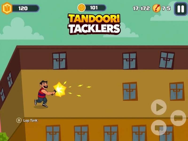 Tandoori Tacklers Gameplay Screenshot